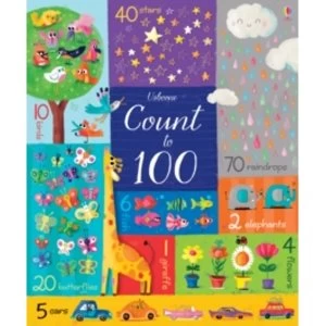 Image of Count to 100 by Felicity Brooks (Board book, 2016)