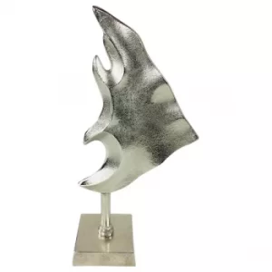 Image of Silver Fish Decoration 43cm
