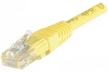 image of Patch Cord RJ45 U/UTP CAT.6 Yellow - 10 M Full Copper