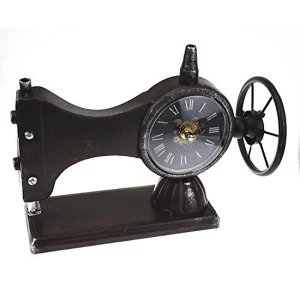 image of Hometime Mantel Clock - Sewing Machine