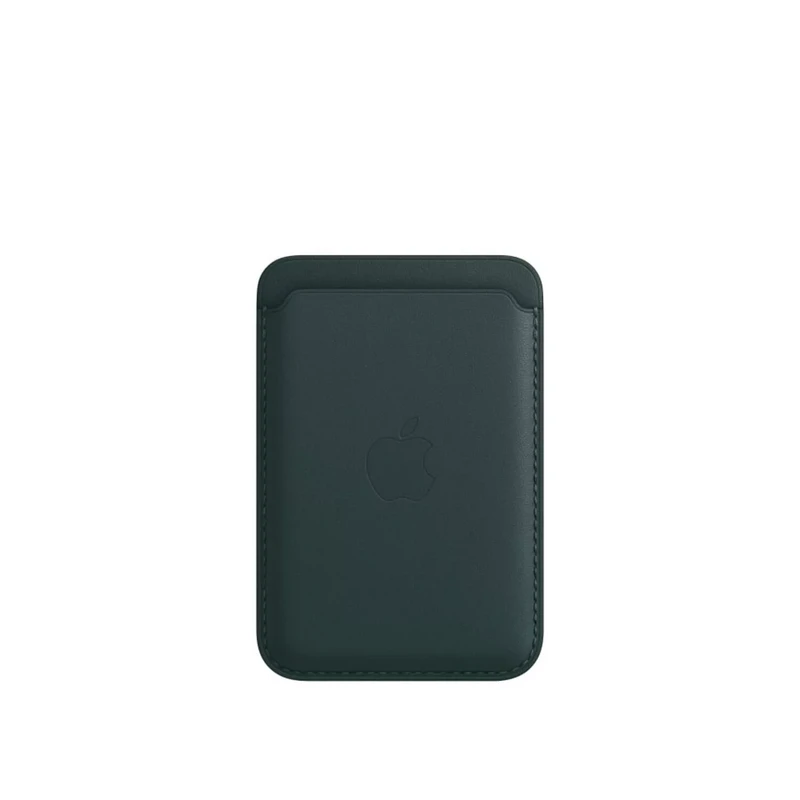 Apple iPhone Leather Wallet with MagSafe - Forest Green