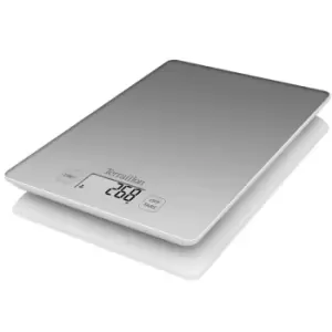 image of Terraillon Compact Digital Scale 5Kg - Silver Glass Finish