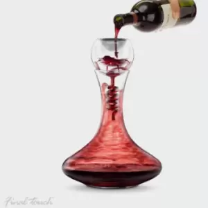 image of Final Touch Twister Glass Aerator and Decanter Set