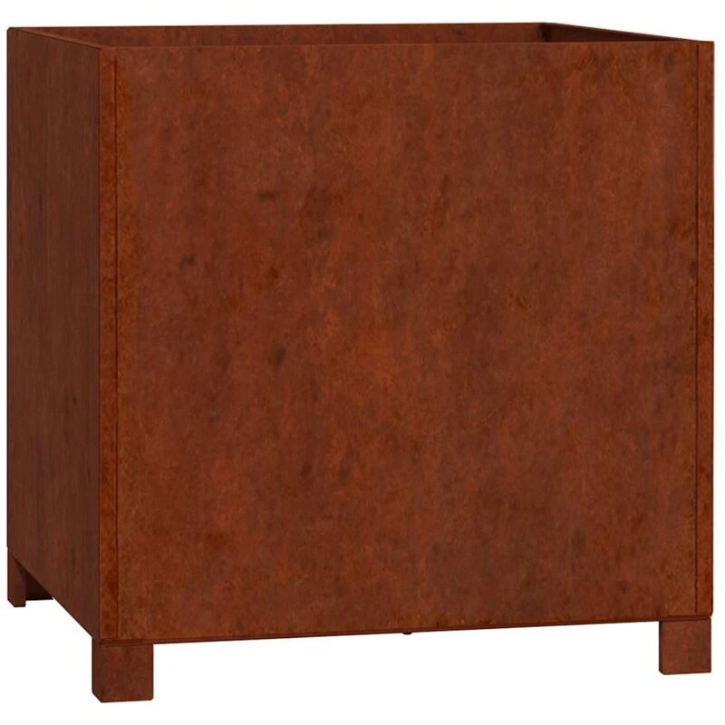 Image of VIDAXL Planter with Legs Rusty 49x47x50cm Corten Steel vidaXL 823682