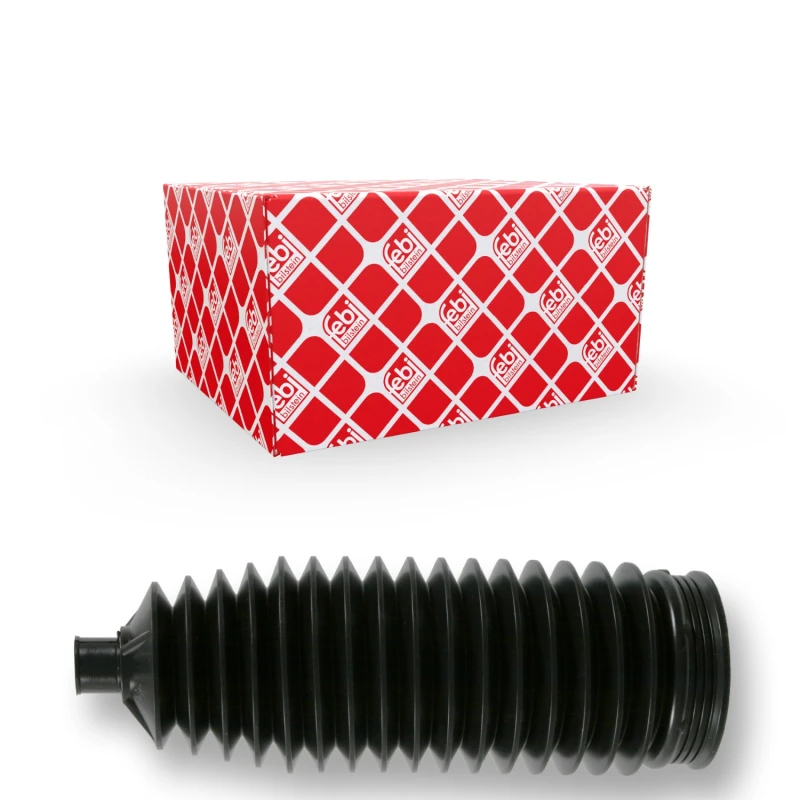 Image of FEBI BILSTEIN 22925 Steering Rack Boot Front Axle Left, Thermoplast Thermoplast Bellow,steering (191)