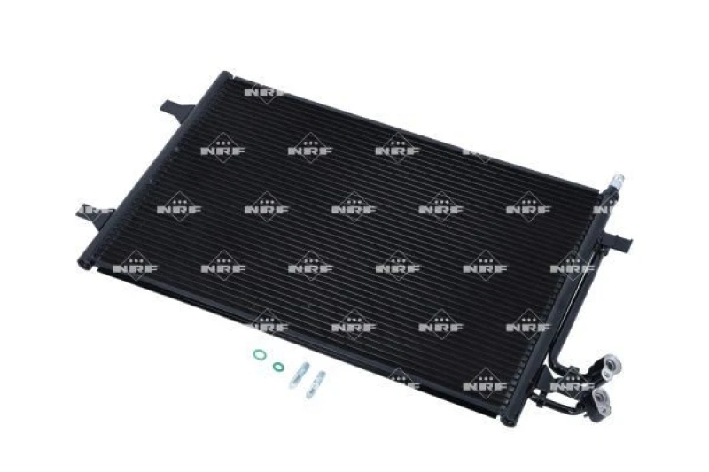 Image of NRF 35904 Condenser EASY FIT, with seal ring, with nitrogen filling Aluminium Condenser,air conditioning (448)