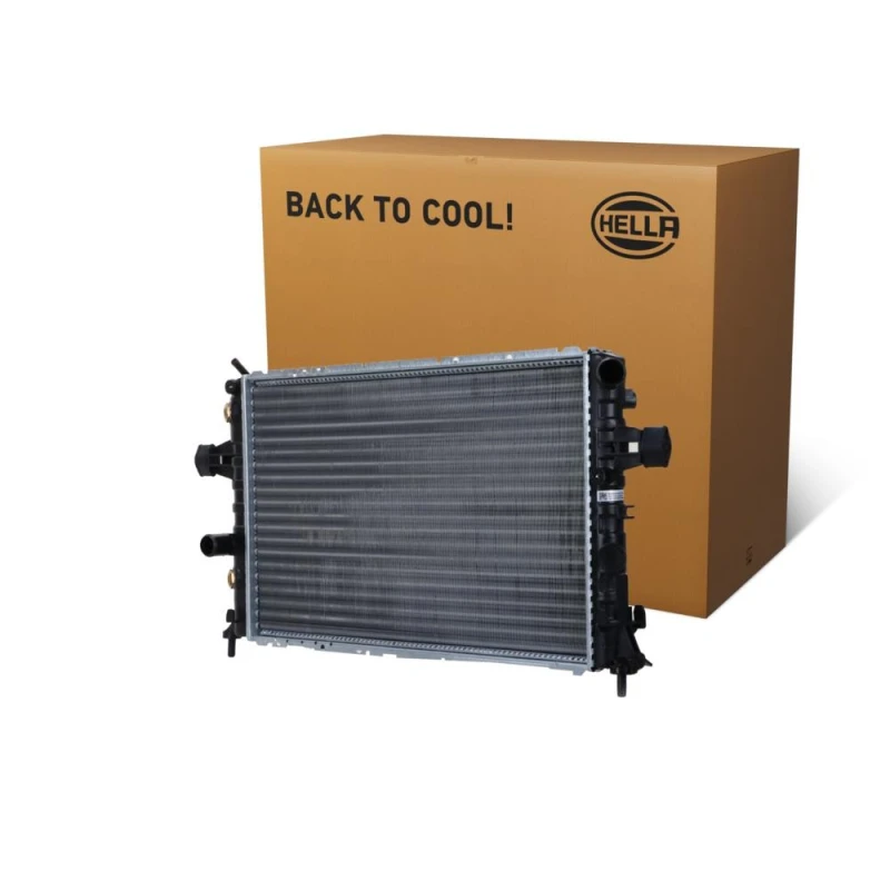 Image of HELLA Engine radiator HELLA 8MK 366 302-561