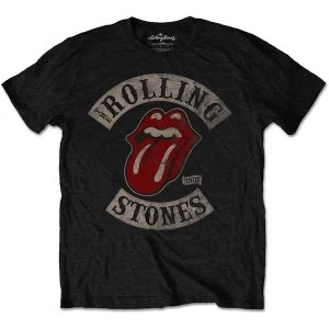 Image of The Rolling Stones - Tour 1978 Unisex Large T-Shirt - Black