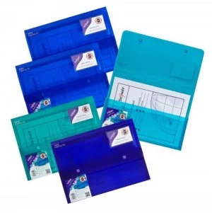 Image of Snopake Polyplus Heavy Duty Wallet File A4 Astd PK5