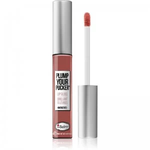 Image of theBalm Plump Your Pucker Lip Gloss With Marine Collagen Shade Dramatize 7ml