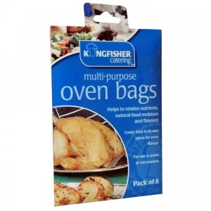 image of Kingfisher Multi Purpose Oven Bags Pack of 8