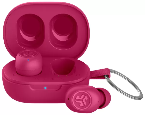 image of JLab JBuds Mini In-Ear True Wireless Earbuds - Pink