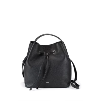 Image of Hugo Boss Lexi Drawstring Leather Bag