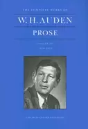 Image of complete works of w h auden volume iii prose 1949 1955