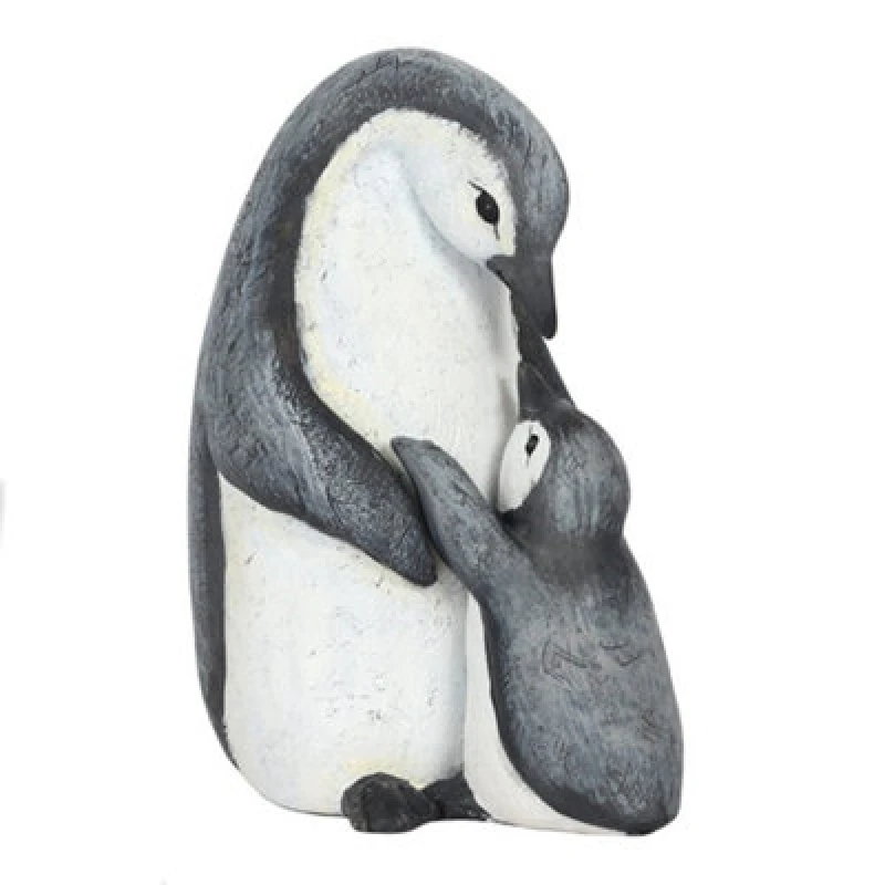 Image of Something Different Something Different Mum Waddle I Do Without You Penguin Ornament in Grey Grey One Size Unisex 5063107002167