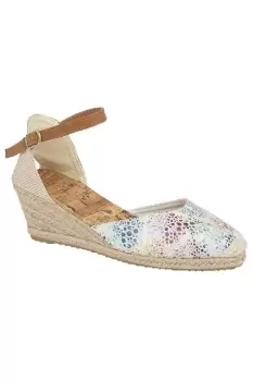 Espadrille Wedge Heel Sandal