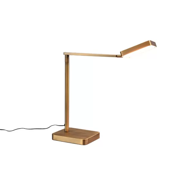 Image of Pavia Modern Desk Task Lamp Old brass 2300-3000-4000K