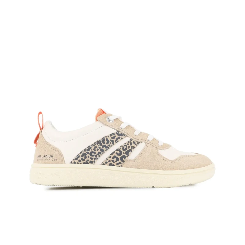 Image of Palladium Trainers Palladium Pallacup Flame Lth Beige Unisex 37