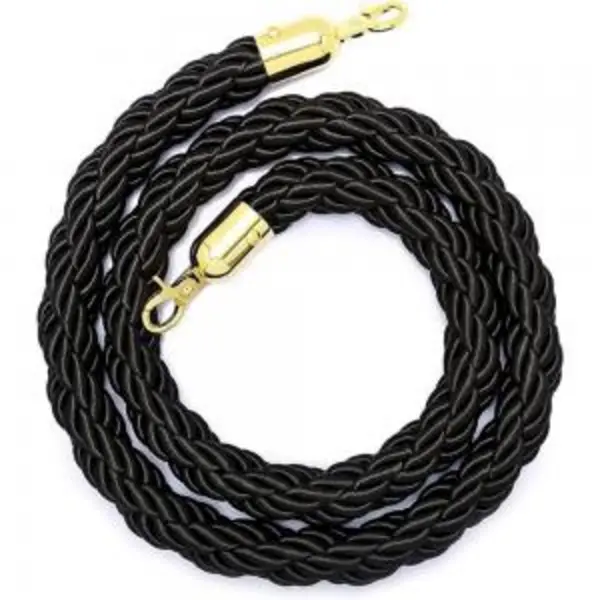 image of 2M Black Rope for VIP Chrome Posts EXR24982SS