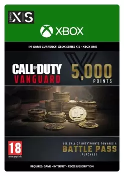 Image of 5000 Call of Duty: Vanguard Points