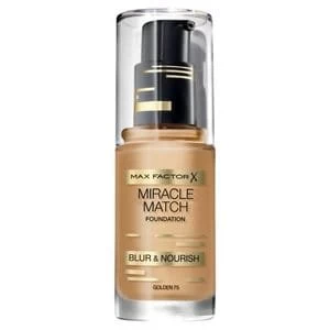 image of Max Factor Miracle Match Foundation Golden