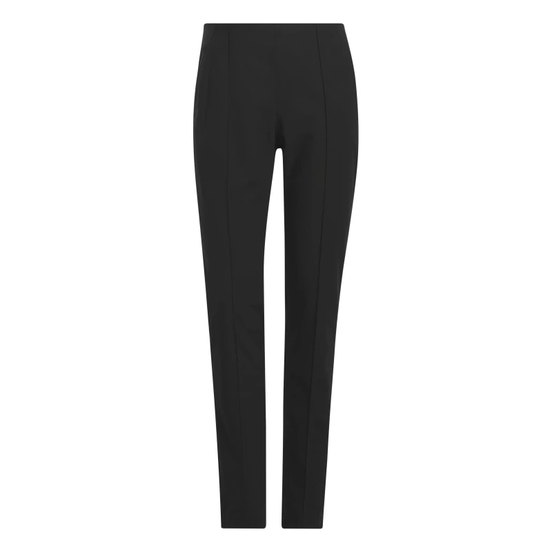 Image of adidas Pintuck Pull On Golf Trousers Womens Black female 8 (XS)