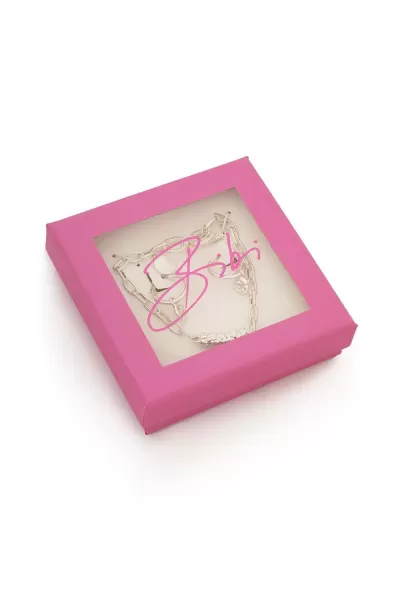 Image of Silver 'Radiance' Bracelet and Earrings Set