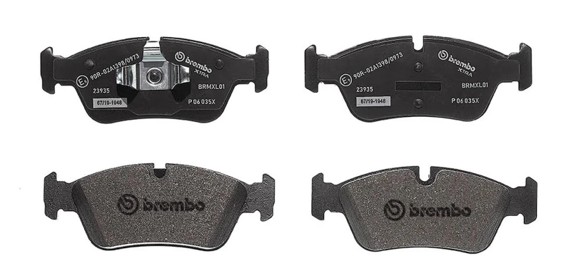 Image of BREMBO Brake pad set BREMBO P 06 035X