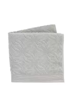 Image of Serenity Sculpted' Cotton Towels