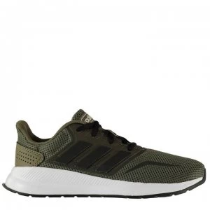 Image of adidas Falcon Childrens Trainers - Khaki/Blk/wht