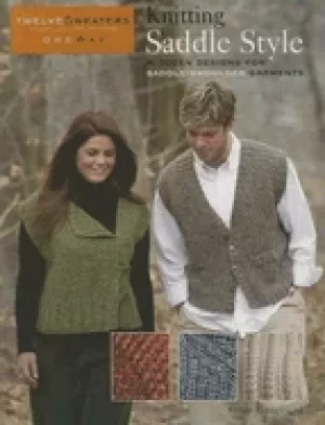Image of knitting saddle style a dozen designs for saddle shoulder garments