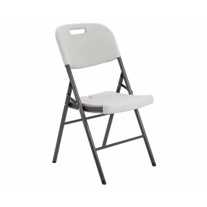 image of TC Office Morph Polypropylene Folding Chair, White