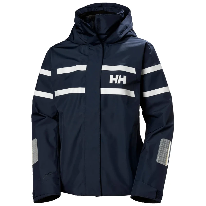 Image of Helly Hansen Womens waterproof jacket Helly Hansen Salt Inshore Bleu Female L