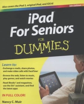 Image of Ipad for Seniors for Dummies by Nancy C. Muir Paperback