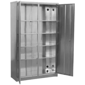Image of Sealey GSC110385 Galvanized Steel Floor Cabinet 4-Shelf Extra-Wide