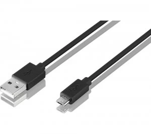 Image of Logik 1m USB to Micro USB Cable L1MICBK16