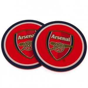 image of Arsenal FC 2 Pack Coaster Set