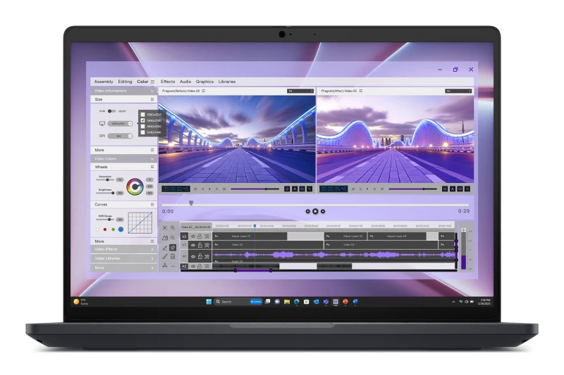 Image of Dell DELL Pro Max 16 MC16250 Intel Core Ultra 7 265H Mobile workstation 40.6cm (16") Full HD+ 32GB DDR5-SDRAM 1TB SSD NVIDIA RTX PRO 1000 Blackwell