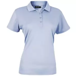 Image of Island Green Golf Polo Ladies - Blue