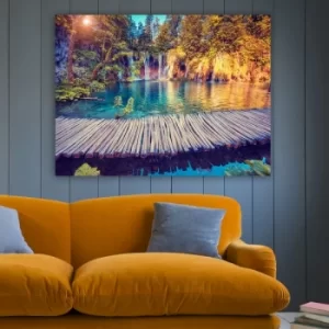 Image of 267769889_70100 Multicolor Decorative Canvas Painting