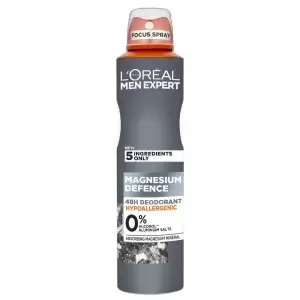 image of LOreal Paris Men Expert Magnesium Defence Antiperspirant Deodorant 250ml