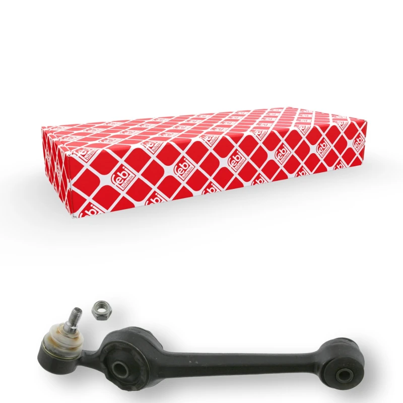 Image of FEBI BILSTEIN 04094 Suspension arm Control Arm, Cast Steel, Right, with ball joint, with rubber mounts Cast Steel Track Control Arm (273)