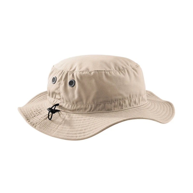 Image of Beechfield Beechfield Men Cargo Bucket Hat in Stone Stone One Size Male 5063527289452