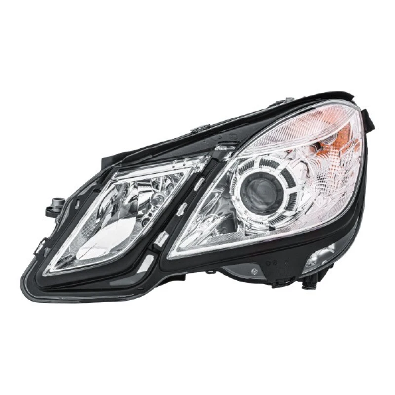 Image of HELLA 1EL 010 800-011 Headlights H7/H7, Left, with bulbs, Halogen Headlight (259)