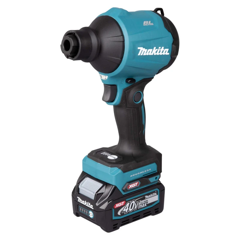 Image of Makita AS001G 40v Max XGT Cordless Brushless Dust Blower AS001GD202 Batteries: 2 x 2.5ah Li-ion