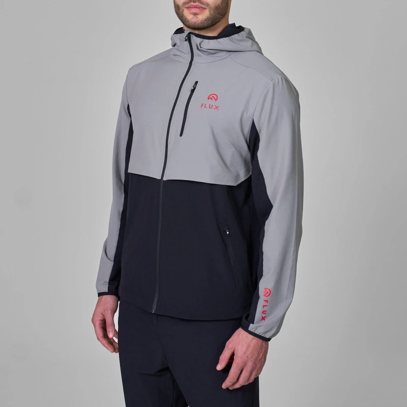 Image of Flux Active Versatility Jacket Mens Black/Grey male Small