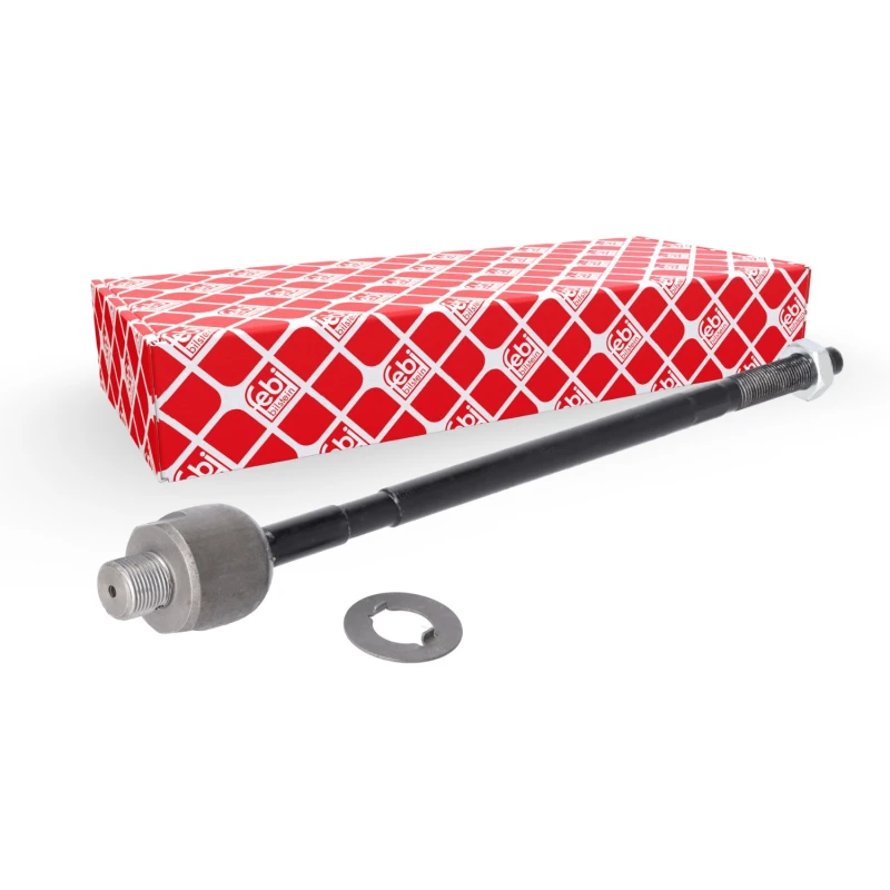 Image of FEBI BILSTEIN 34720 Inner Tie Rod OE Turbo NEW, Front Axle Right, with locking plate Inner Tie Rod (51)
