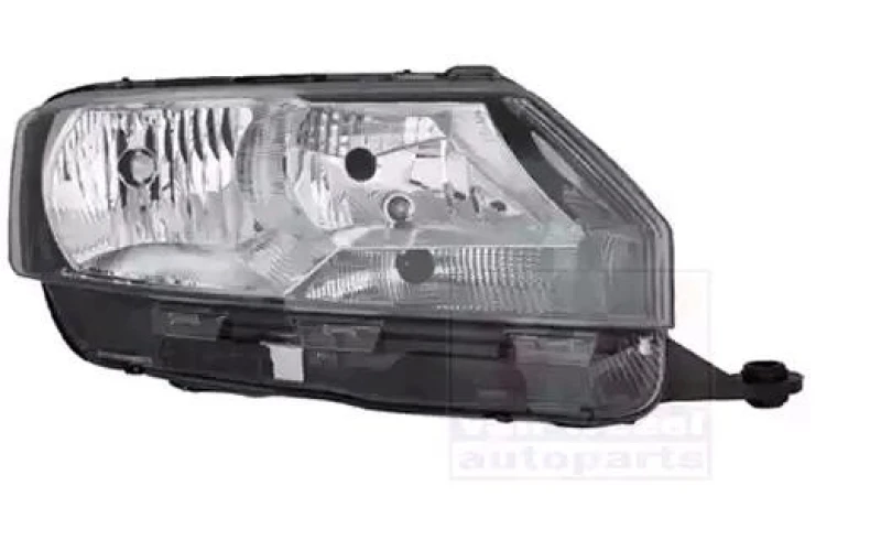 Image of VAN WEZEL Headlight VAN WEZEL 7617962V