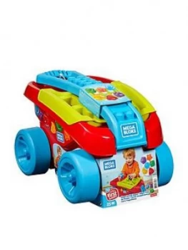 image of Mega Bloks Shape Sorting Wagon Red