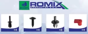 Image of ROMIX Inner Wing Panel OPEL 91012